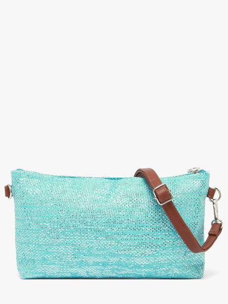 Cross Body Tas Panama Papier Les tropeziennes Blauw panama TZ02 ander zicht 4