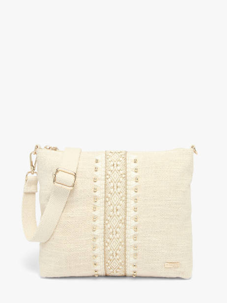 Cross Body Tas Bandol Katoen Les tropeziennes Beige bandol TZ02