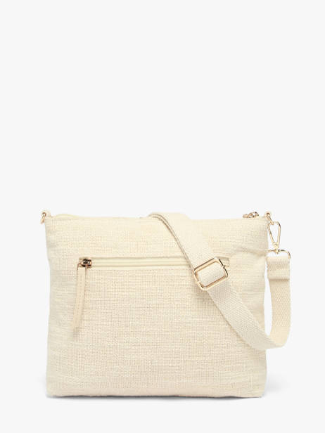 Cross Body Tas Bandol Katoen Les tropeziennes Beige bandol TZ02 ander zicht 4