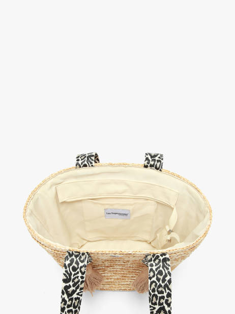 Schoudertas Ile Du Levant Stro Les tropeziennes Beige ile du levant TZ02 ander zicht 3