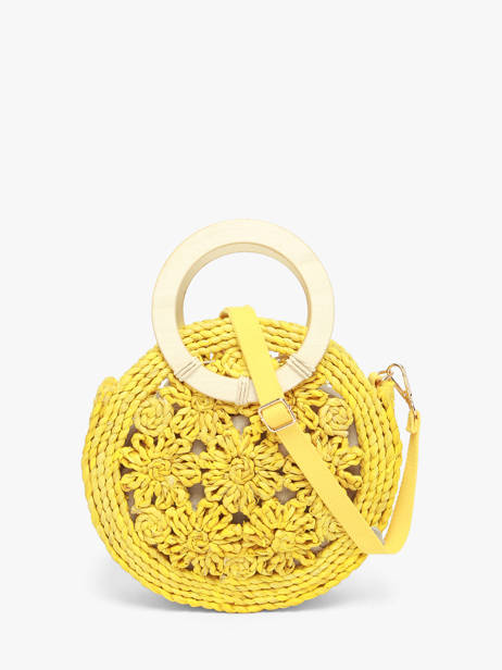 Cross Body Tas Mediterranee Papier Les tropeziennes Geel mediterranee TZ03 ander zicht 4