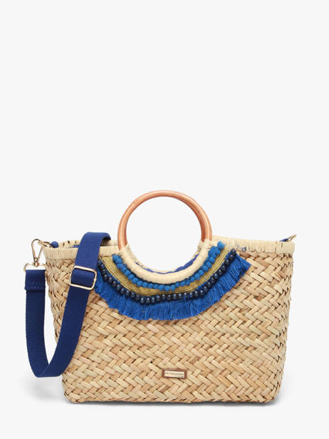 Cross Body Tas Monaco Stro Les tropeziennes Beige monaco TZ01