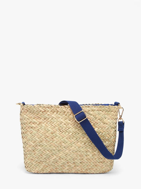 Cross Body Tas Monaco Stro Les tropeziennes Beige monaco TZ02 ander zicht 4