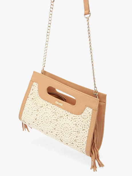 Cross Body Tas Antibes Katoen Les tropeziennes Beige antibes TZ02 ander zicht 2