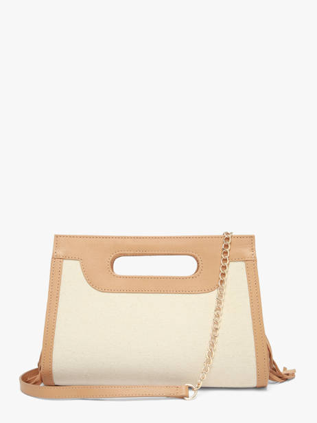 Cross Body Tas Antibes Katoen Les tropeziennes Beige antibes TZ02 ander zicht 4