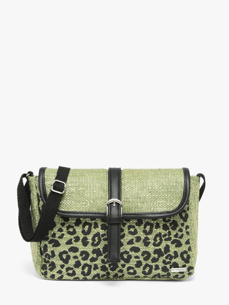 Cross Body Tas Kailani Papier Les tropeziennes Geel kailani TZ02