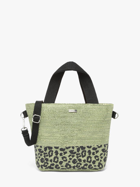Cross Body Tas Kailani Papier Les tropeziennes Geel kailani TZ03