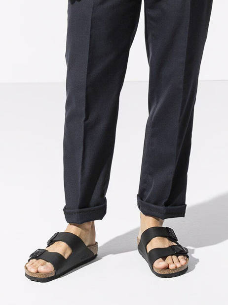 Slippers Birkenstock Zwart men 51791 ander zicht 1