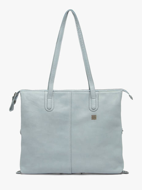 Schoudertas Heritage Leder Biba Blauw heritage HOP1L ander zicht 2