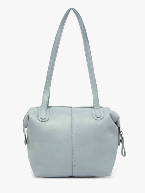 Schoudertas Heritage Leder Biba Blauw heritage HOP1L ander zicht 4