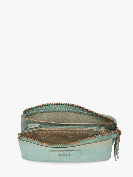 Portemonnee Heritage Leder Biba Blauw heritage BT35 ander zicht 1