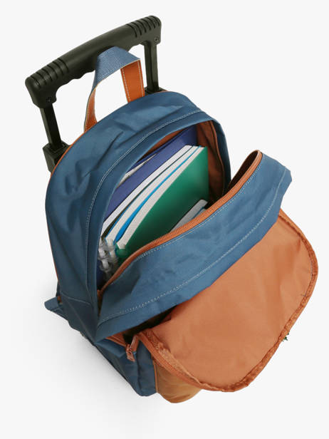 Rugzak Op Wieltjes 2 Compartimenten Tann's Blauw les fantaisies g 73128 ander zicht 3
