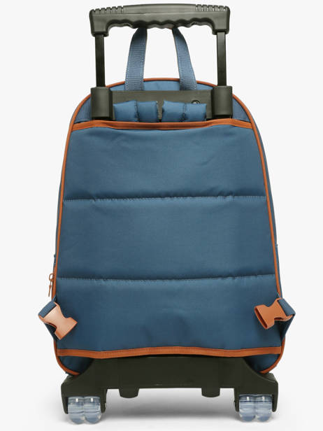 Rugzak Op Wieltjes 2 Compartimenten Tann's Blauw les fantaisies g 73128 ander zicht 5
