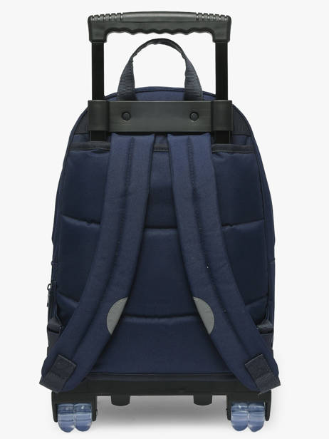 Rugzak Op Wieltjes 2 Compartimenten Tann's Blauw les fantaisies g 73328 ander zicht 4