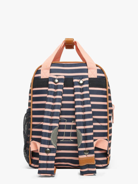 Mini Rugzak Tann's Blauw armor lux 61175 ander zicht 4