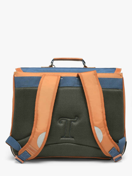 Boekentas 2 Compartimenten Tann's Blauw les fantaisies g 41128 ander zicht 4