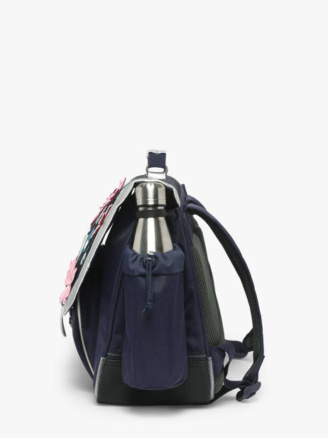 Boekentas 2 Compartimenten Tann's Blauw les fantaisies f 38268 ander zicht 2