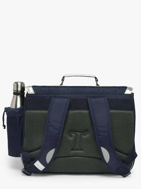 Boekentas 2 Compartimenten Tann's Blauw les fantaisies f 38268 ander zicht 4