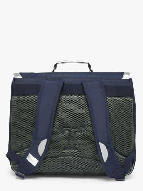 Boekentas 2 Compartimenten Tann's Blauw les fantaisies f 41268 ander zicht 4