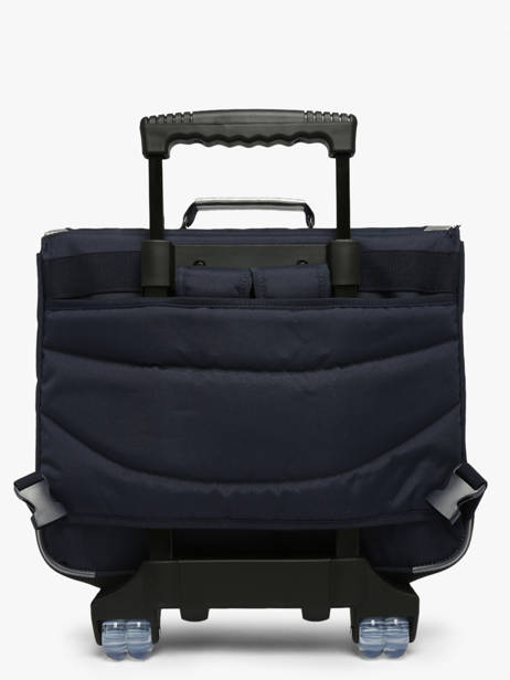 Boekentas Op Wieltjes 2 Compartimenten Tann's Blauw les fantaisies f 43268 ander zicht 5
