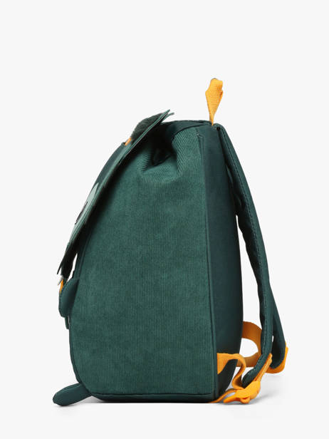 Mini Rugzak Tann's Groen ecole des tann's 645121 ander zicht 2