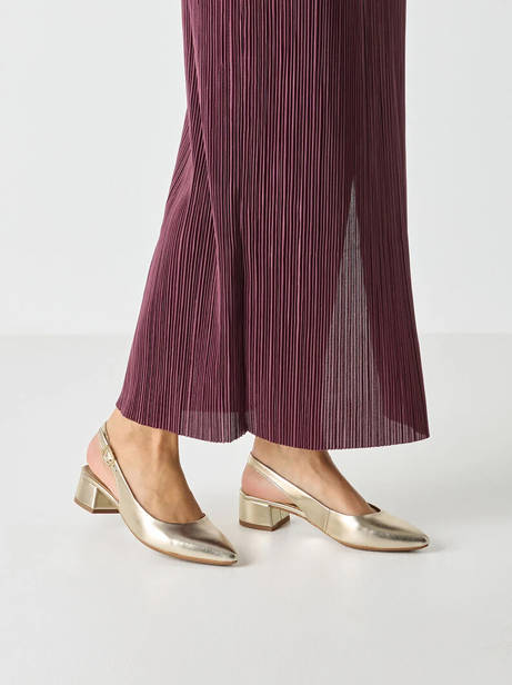 Pumps Uit Leder Tamaris Goud women 42 ander zicht 1