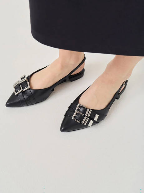 Ballerinas Uit Leder Tamaris Zwart women 46 ander zicht 1