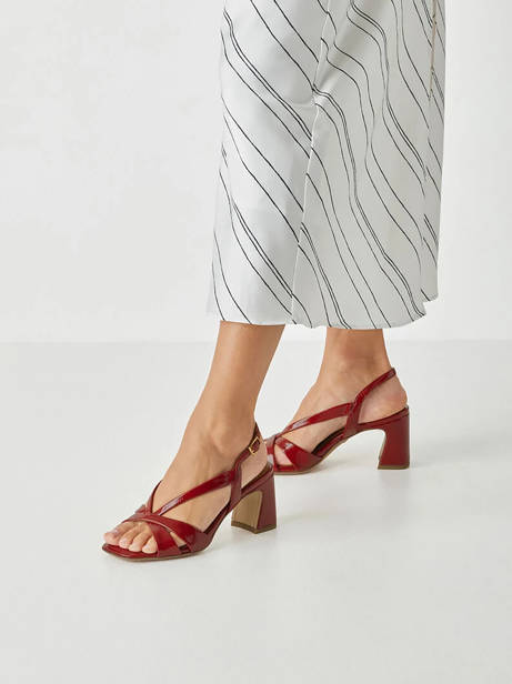 Sandalen Met Hak Tamaris Rood women 46 ander zicht 1
