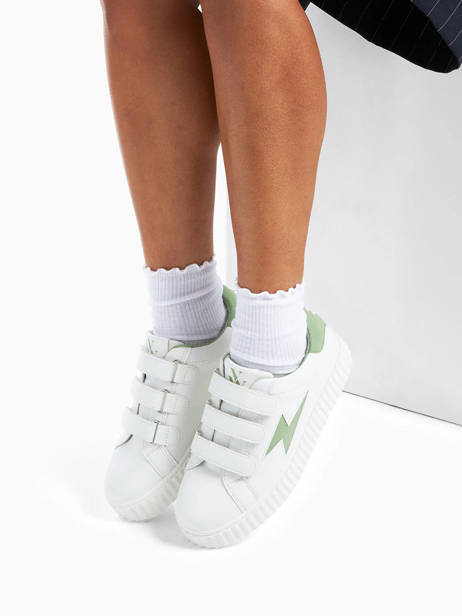 Sneakers Vanessa wu Wit women BK2828KK ander zicht 1
