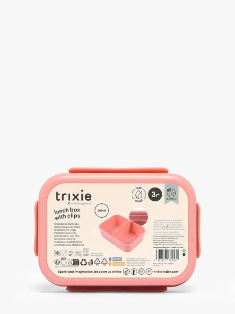 Lunchbox Met Clips Trixie Roze animals 66 ander zicht 3