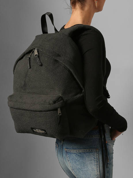 Rugzak Padded Pak'r Fleec'd 1 Compartiment Eastpak Zwart pbg authentic PBGK620F ander zicht 1