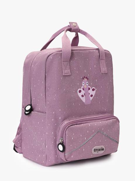 Rugzak 1 Compartiment Trixie Violet animals 94 ander zicht 2