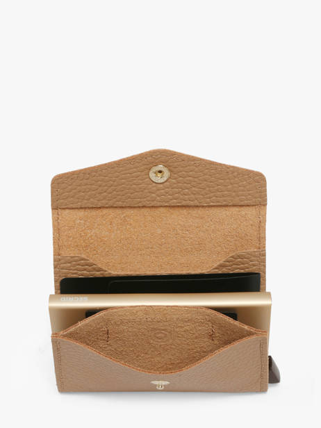 Kaarthouder Pebble Envelope Leder Secrid Bruin pebble EPE ander zicht 1
