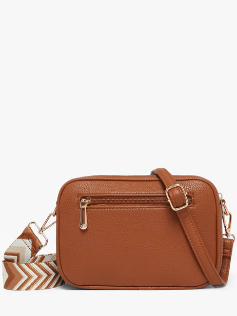 Cross Body Tas Grained Miniprix Bruin grained F6967OR ander zicht 3