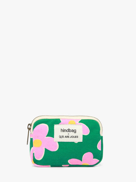 Portemonnee We Are Jolies Katoen Hindbag Groen waj WJ