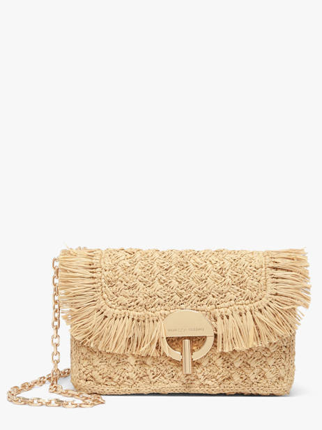 Cross Body Tas Moon Raphia Raphia Vanessa bruno Beige moon raphia 73V40326
