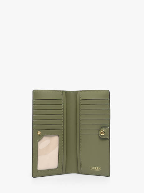 Portefeuille Dryden Leder Lauren ralph lauren Groen dryden 371777 ander zicht 1