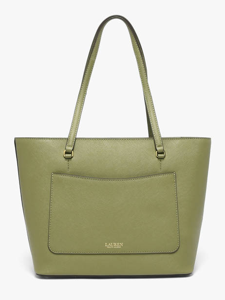 Schoudertas Medium Karly Leder Lauren ralph lauren Groen karly 31924351 ander zicht 4