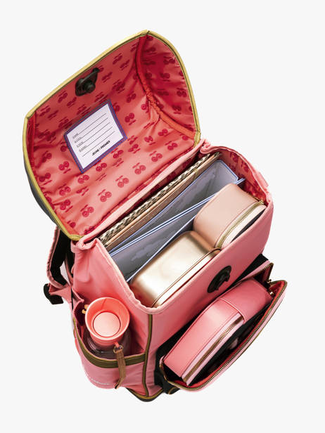 Rugzak 2 Compartimenten Jeune premier Roze daydream girls G ander zicht 3