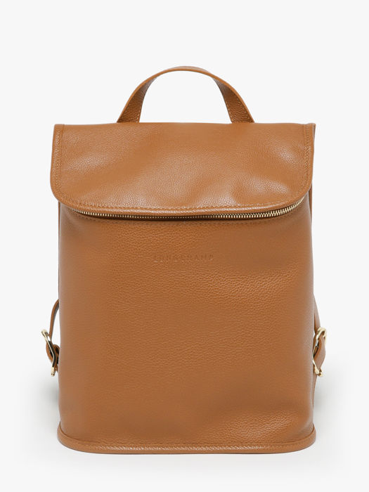 Longchamp Le foulonné Rugzak Bruin
