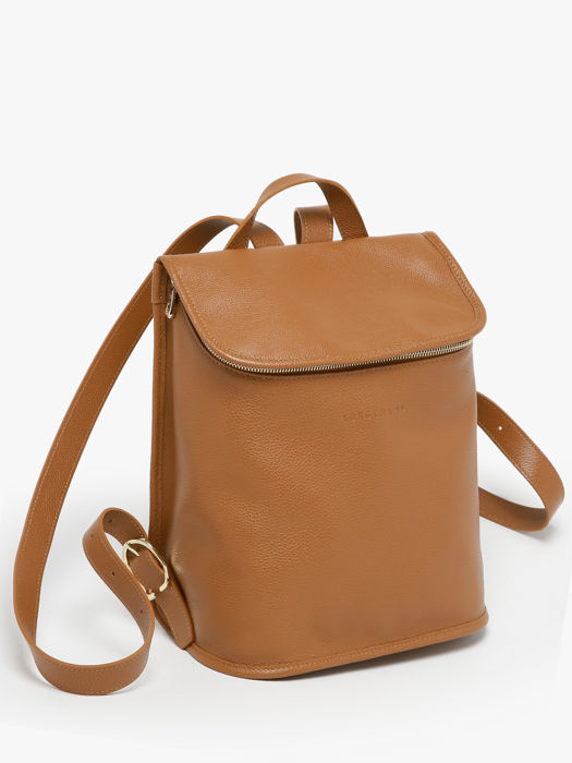 Longchamp Le foulonné Rugzak Bruin