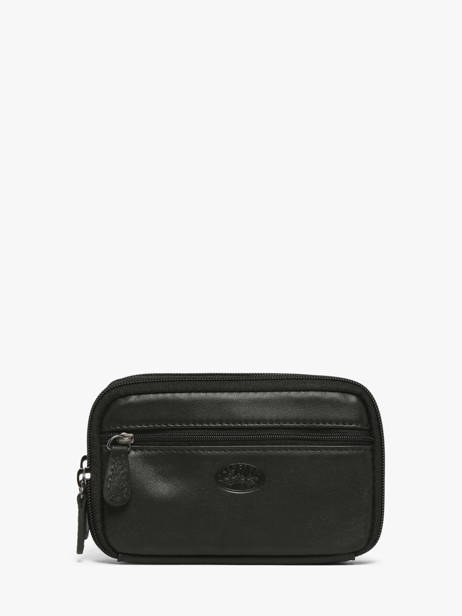 Herenpocket Palermo Leder Francinel Zwart palerme 1139