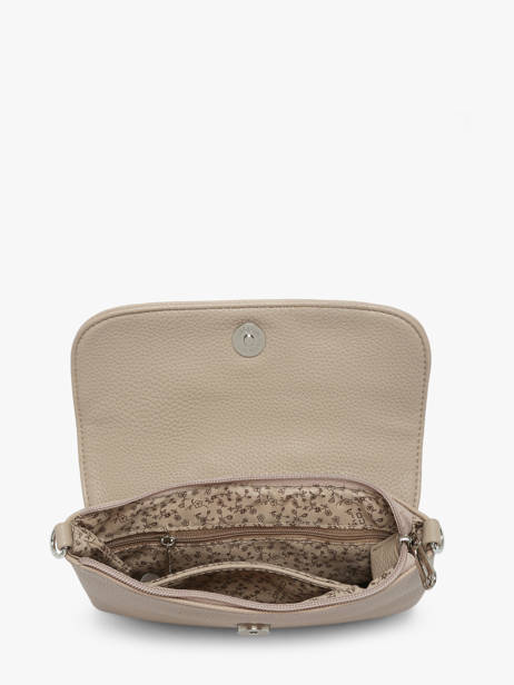 Cross Body Tas Grained Miniprix Beige grained H9158 ander zicht 2
