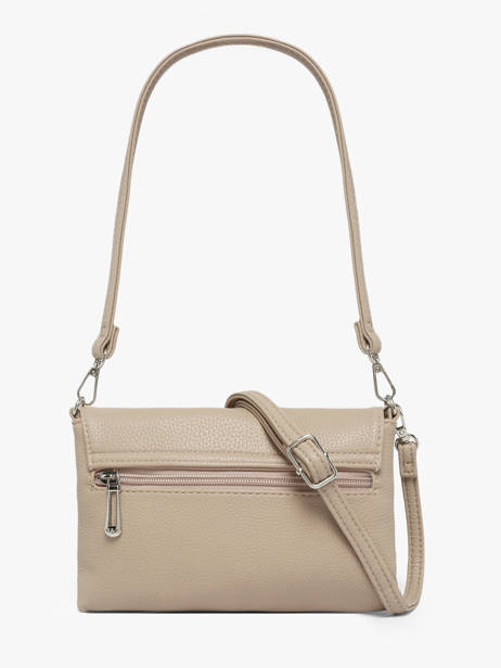 Cross Body Tas Grained Miniprix Beige grained H9158 ander zicht 3