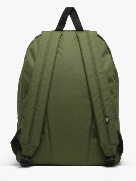 Rugzak 1 Compartiment Vans Groen backpack VN00103A ander zicht 4