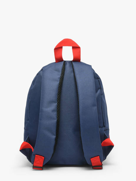 Rugzak 1 Compartiment Paris st germain Blauw psg 24BP201S ander zicht 4
