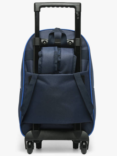 Rugzak Op Wieltjes 2 Compartimenten Paris st germain Blauw psg 26AP204R ander zicht 5
