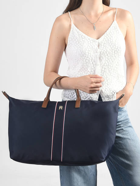 Reistas Popette Tommy hilfiger Blauw popette AW18529 ander zicht 1