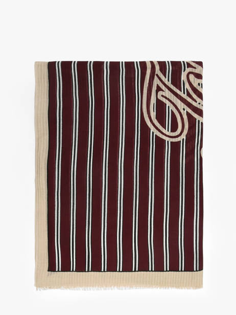 Sjaal Tommy hilfiger Rood th script AW18869