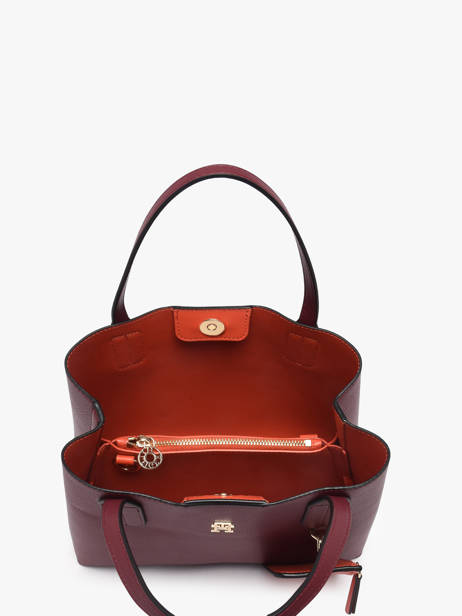 Handtassen Th Icon Tommy hilfiger Rood th icon AW18722 ander zicht 2